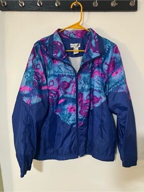 Women's Blue & Purple Ski Jacket